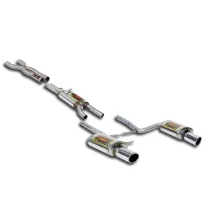 AUDI S4 QUATTRO (Cabrio) 4.2i V8 (344 Hp) '03 -> '04  Supersprint Exhaust System