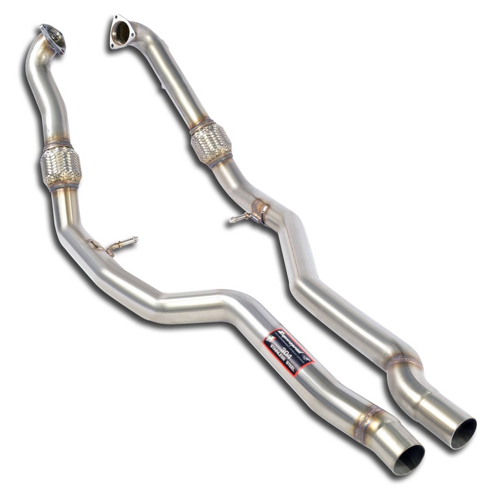 Audi s4 quattro sedan 3 0 tfsi v6 354 hp 2016 2018 with valve exhaust system supersprint kit 03463