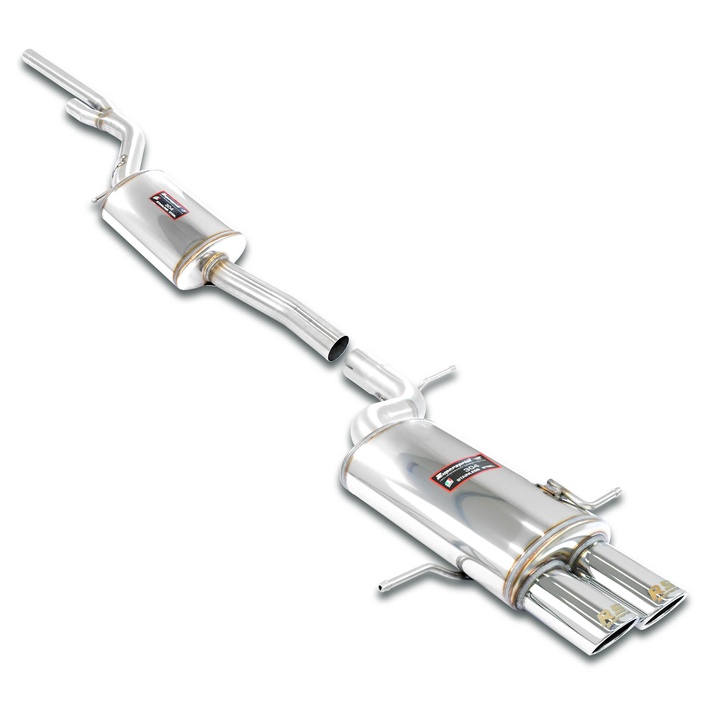 Audi s4 quattro sedan avant 2 7i v6 265 hp 98 01 exhaust system supersprint kit 03416