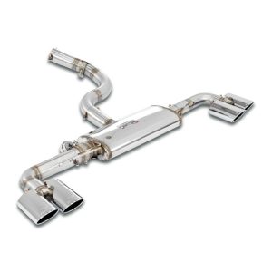 AUDI TT S QUATTRO Coupè/Roadster 2.0 TFSi (272 Hp) '08 ->'14 (with valve)  Supersprint Exhaust System