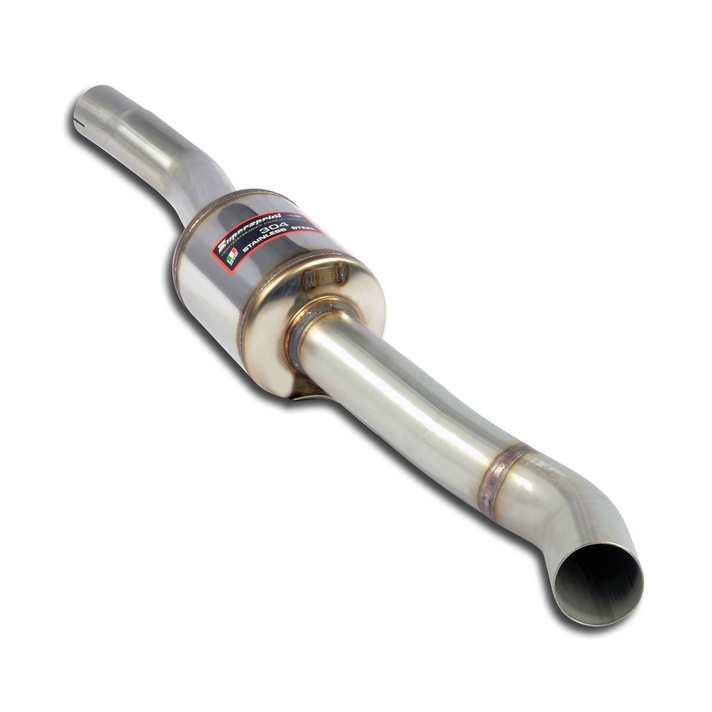 Bmw e39 touring 520i 523i 96 8 98 model with oem single kat exhaust system supersprint kit 07143