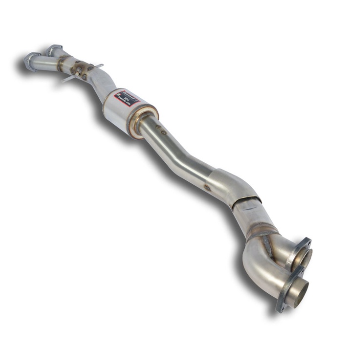 Bmw e46 m3 3 2i coup cabrio euro 00 06 sport 2 x 60mm exhaust system supersprint kit 09300