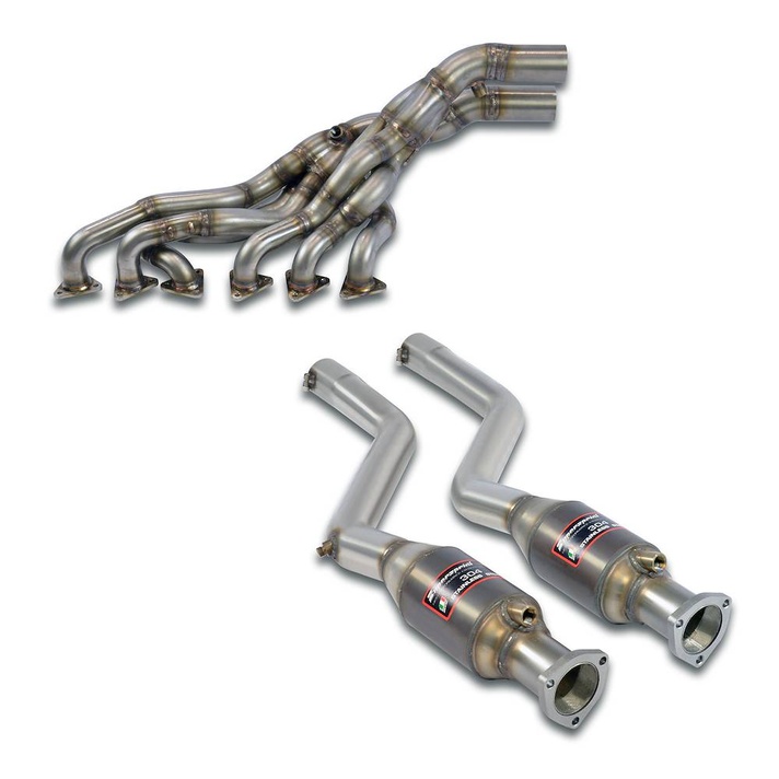 Bmw e46 m3 csl 3 2i us version 03 04 race 2 x 63 5mm exhaust system supersprint 02864