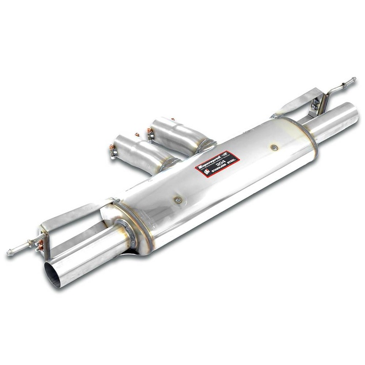 Bmw e72 x6 activehybrid n63 engine 485 hp 2009 04 2011 exhaust system supersprint kit 08271