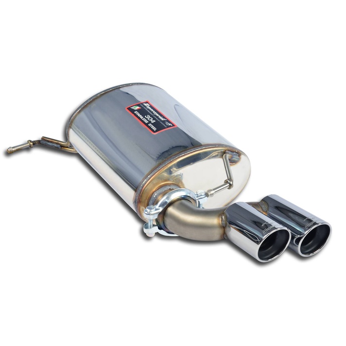 Bmw e93 cabrio 335i bi turbo 306 hp n54 engine 06 04 2010 exhaust system supersprint kit 05495