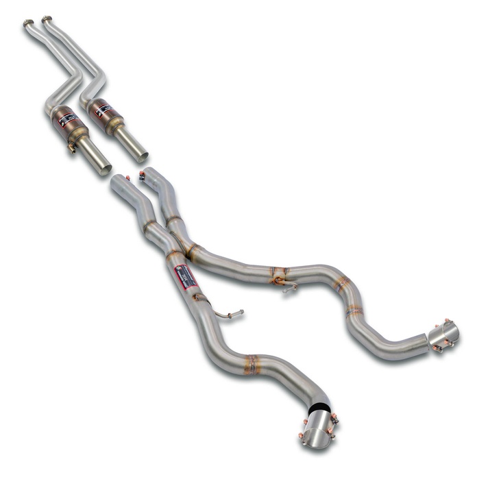 Bmw e93 cabrio 335xi bi turbo 306 hp n54 engine 06 04 2010 exhaust system supersprint 01683