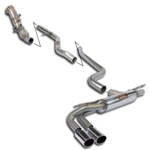 BMW F20 / F21 125i 2.0T (218 Hp) 2011 -> 2014  Supersprint Exhaust System