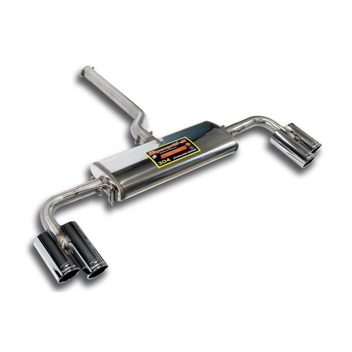 Bmw f25 x3 18d 143 hp 2013 exhaust system supersprint kit 07966
