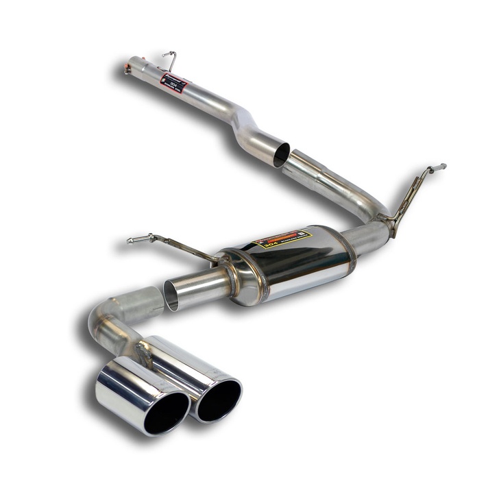 Bmw f25 x3 20d 184 hp 190 hp 2011 exhaust system supersprint kit 07951