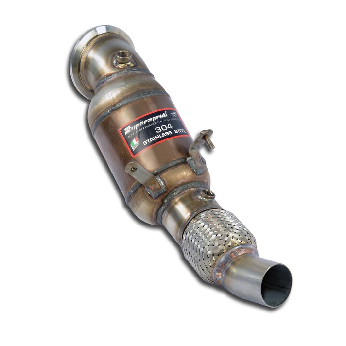 Bmw f35 lci 318li 1 6t 3 cyl b38 136 hp 2015 exhaust system supersprint 01858