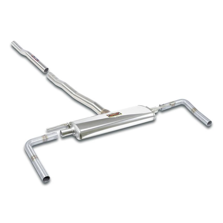 Bmw f44 gran coup 218i 1 5i turbo b38 140 hp 2020 exhaust system supersprint kit 05022