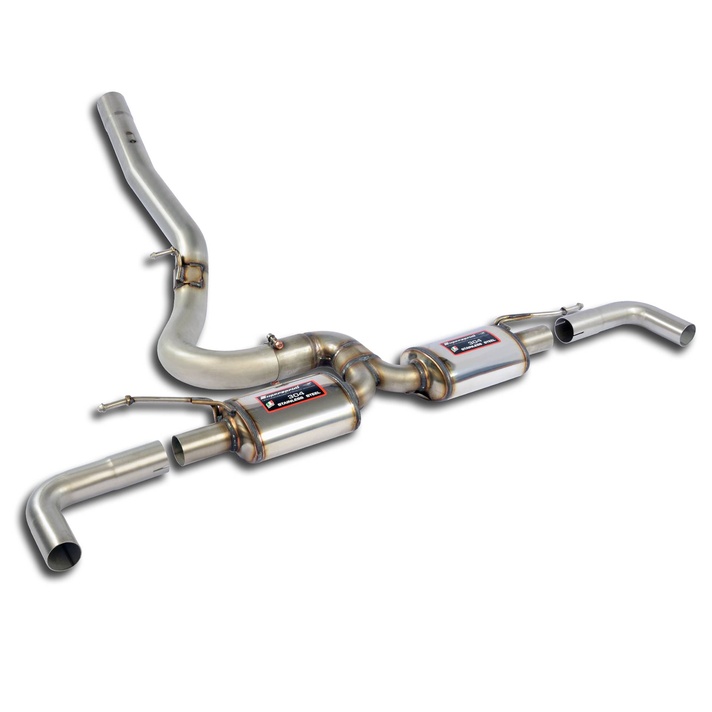 Bmw f48 x1 20d xdrive 4x4 2 0d b47 engine 190 hp 2015 exhaust system supersprint 02381