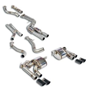 BMW F87 M2 CS (S55 - 450 Hp - models with OPF) 2020 (with valve)  Supersprint Exhaust System