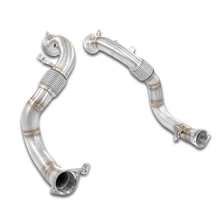 Bmw g05 x5 50i xdrive 4 4l v8 462 hp models with opf 2018 2019 exhaust system supersprint kit 08217