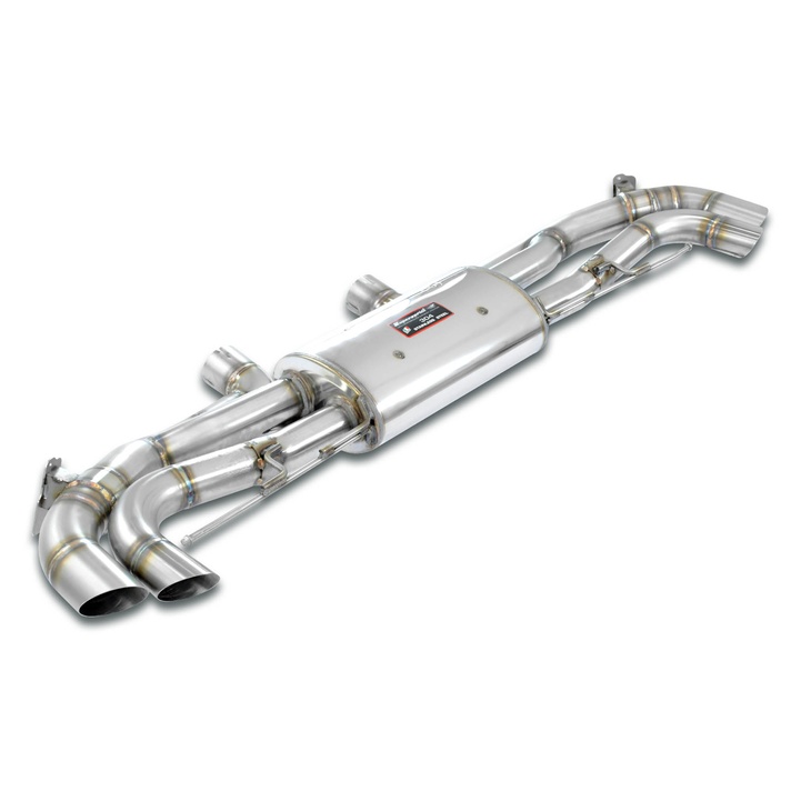 Bmw g06 x6 m60i xdrive mild hybrid s68 4 4l v8 530 hp models with opf 2022 with valve exhaust system supersprint kit 08317