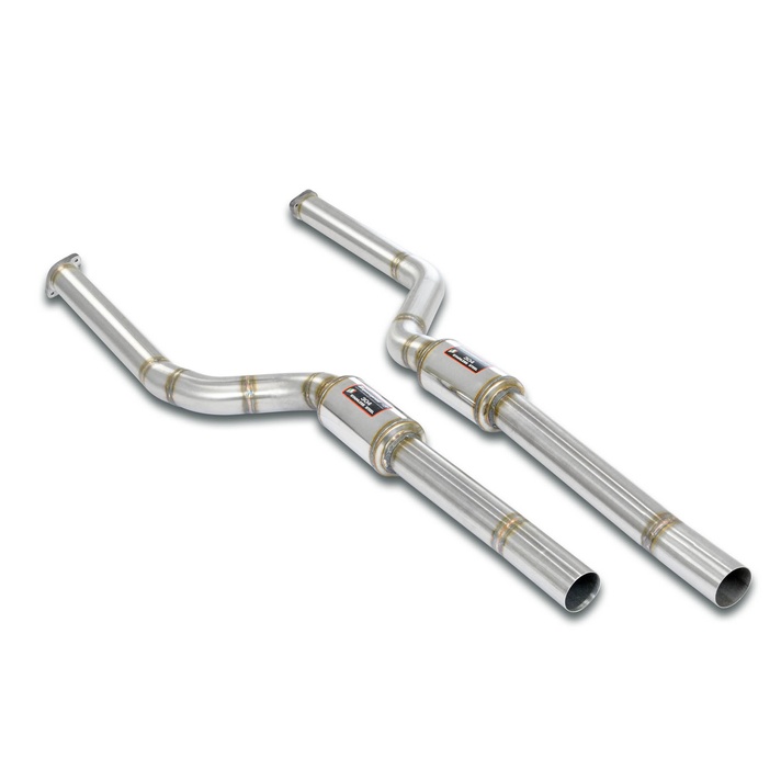 Bmw g07 x7 m60i xdrive mild hybrid s68 4 4l v8 540 hp models with opf 2022 exhaust system supersprint kit 08363