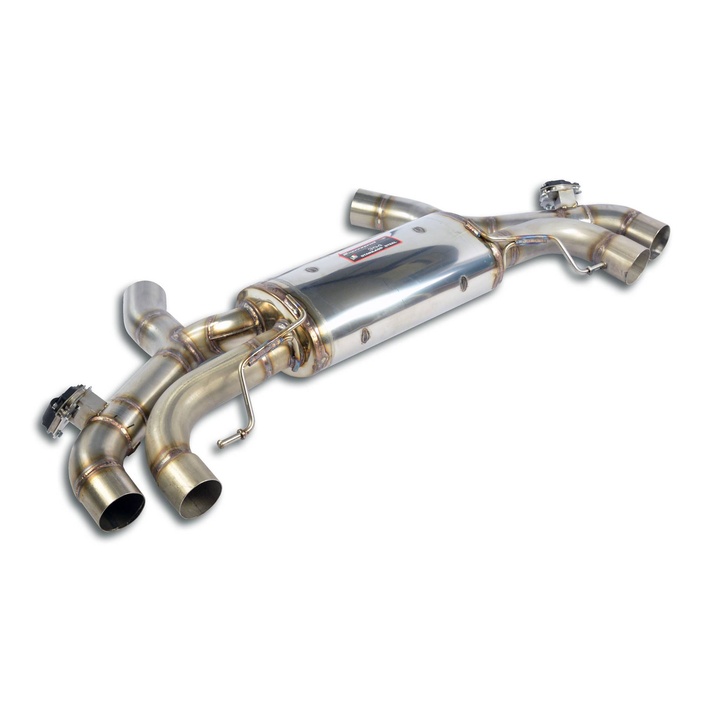Bmw g30 m550i xdrive 4 4l v8 530 hp 2019 2020 with valve exhaust system supersprint kit 07425