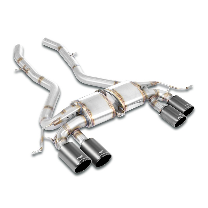 Bmw g83 m4 competition convertible xdrive s58 510 hp models with opf 2022 exhaust system supersprint kit 10192