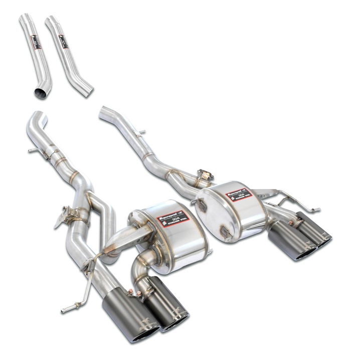 Bmw g87 m2 s58 460 hp 2022 2023 exhaust system supersprint kit 09196