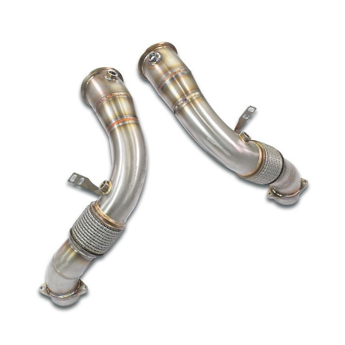Bmw g90 m5 xdrive s68 4 4i v8 727 hp models with opf 2024 with valve exhaust system supersprint kit 10400