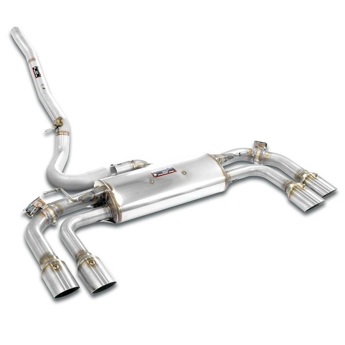 Bmw u10 x2 m 35i xdrive 2 0i turbo b48 engine 300 hp models with opf 2024 exhaust system supersprint kit 07909
