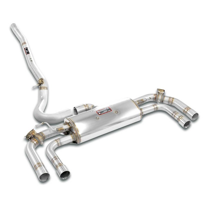 Bmw u11 x1 m 35i xdrive 2 0i turbo b48 engine 317 hp 2024 exhaust system supersprint kit 07867