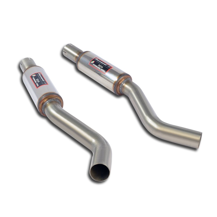 Bmw z8 5 0i v8 99 03 full headers system exhaust system supersprint kit 10633