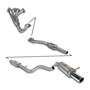 CITROËN C3 1.4i 16v (90 Hp) '01 -> '09  Supersprint Exhaust System