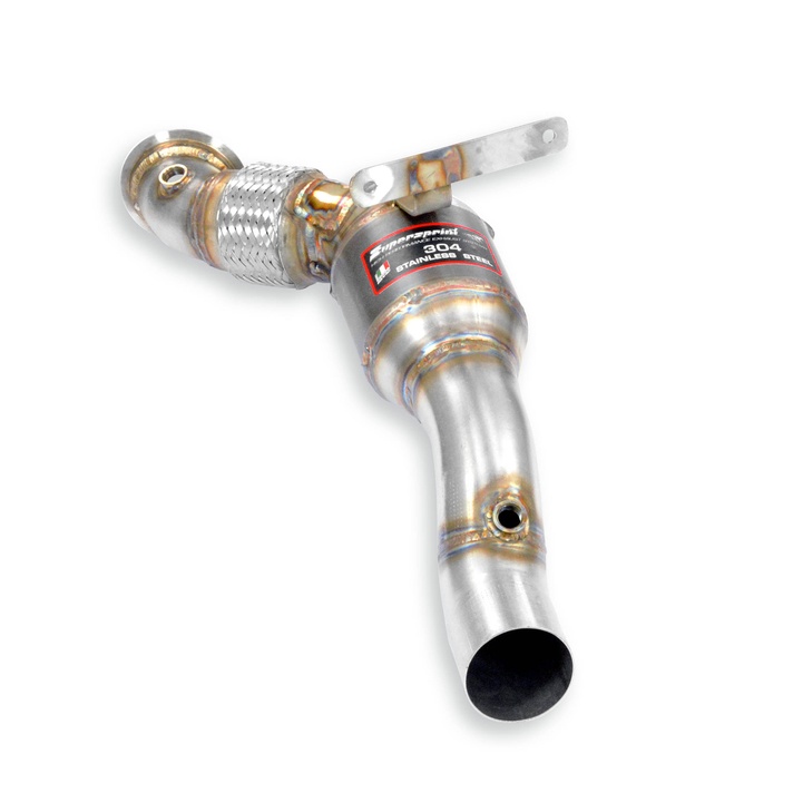 Ferrari 488 spider 3 9l v8 bi turbo 670 hp 2016 2019 exhaust system supersprint 03566 1