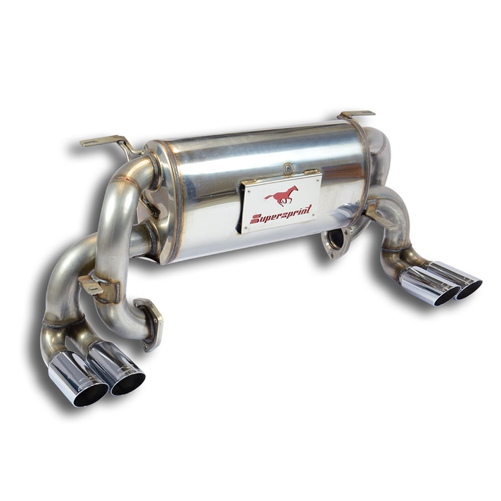 Ferrari testarossa no kat 390 hp 84 92 exhaust system supersprint kit 12063