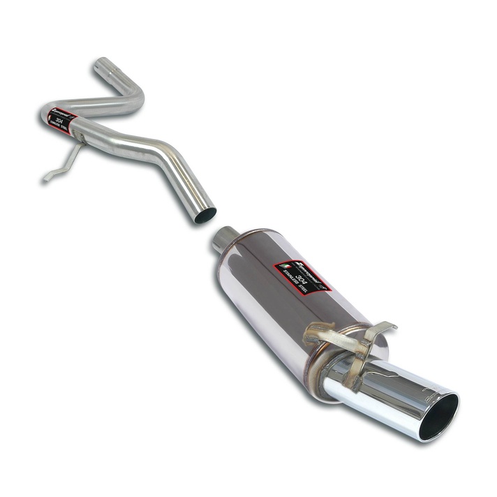 Fiat uno turbo 1 3i e 105 hp 85 90 exhaust system supersprint kit 12228