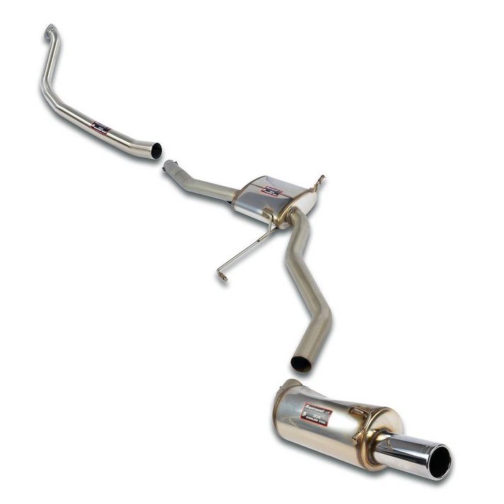 Ford sierra cosworth 2wd 204 hp 86 89 exhaust system supersprint kit 12234