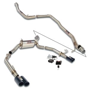 HONDA CIVIC 2.0i Turbo TYPE-R (310Hp) 2015 -> 2016 (with valve)  Supersprint Exhaust System