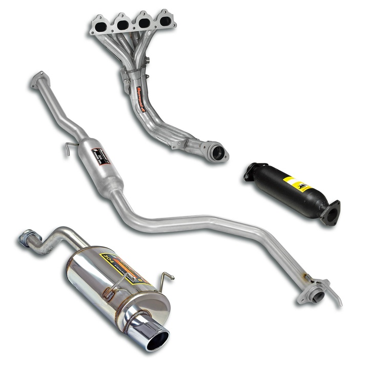 Honda civic 3d 1 3i 1 5i 1 6i 92 95 exhaust system supersprint 03676