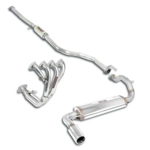 HONDA CIVIC 3d. 1.6 V-Tec (150 Hp) Kat '87 -> '91  Supersprint Exhaust System