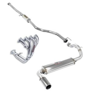 HONDA CIVIC CRX 1.6 V-Tec (150 Hp) Kat '89 -> '91  Supersprint Exhaust System
