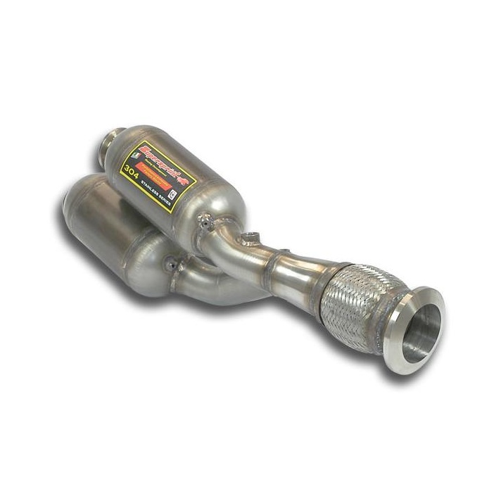 Lamborghini aventador s coup v12 740 hp 2017 2018 exhaust system supersprint kit 12613
