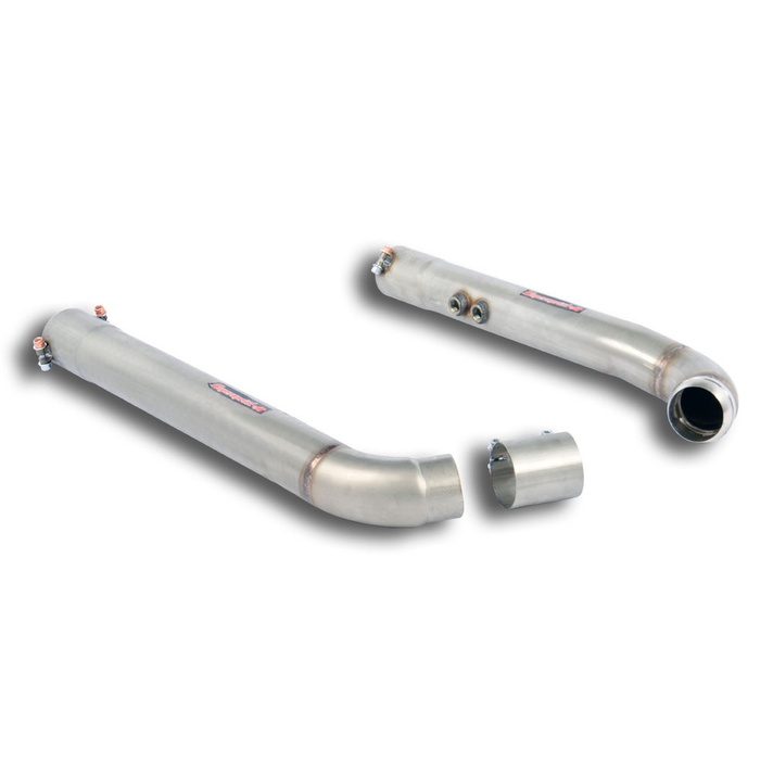 Mercedes c204 c63 amg coup v8 456 hp 2011 exhaust system supersprint kit 16076