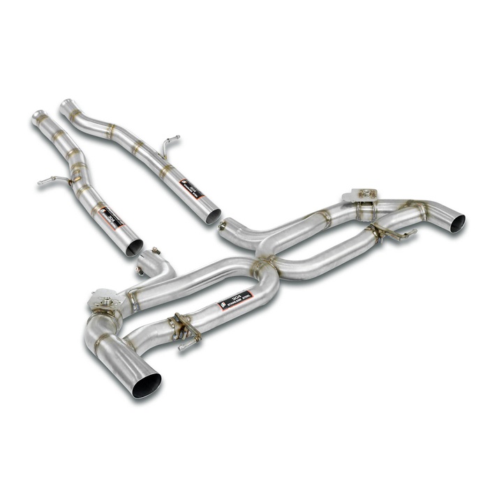 Mercedes c253 glc 63 amg coup 4 matic 4 0i v8 bi turbo 476 hp 2020 2023 exhaust system supersprint kit 16334