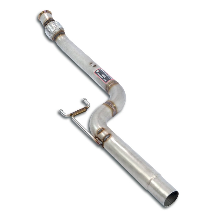 Mercedes r172 slc 200 184 hp 2016 2020 exhaust system supersprint 04812