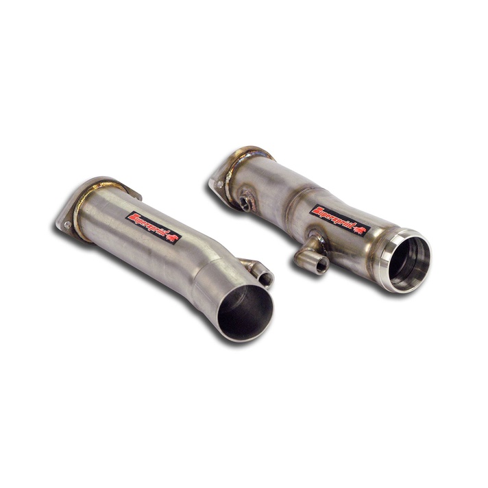 Mercedes r197 sls amg roadster 6 3i v8 571 hp 2011 2015 exhaust system supersprint kit 16913