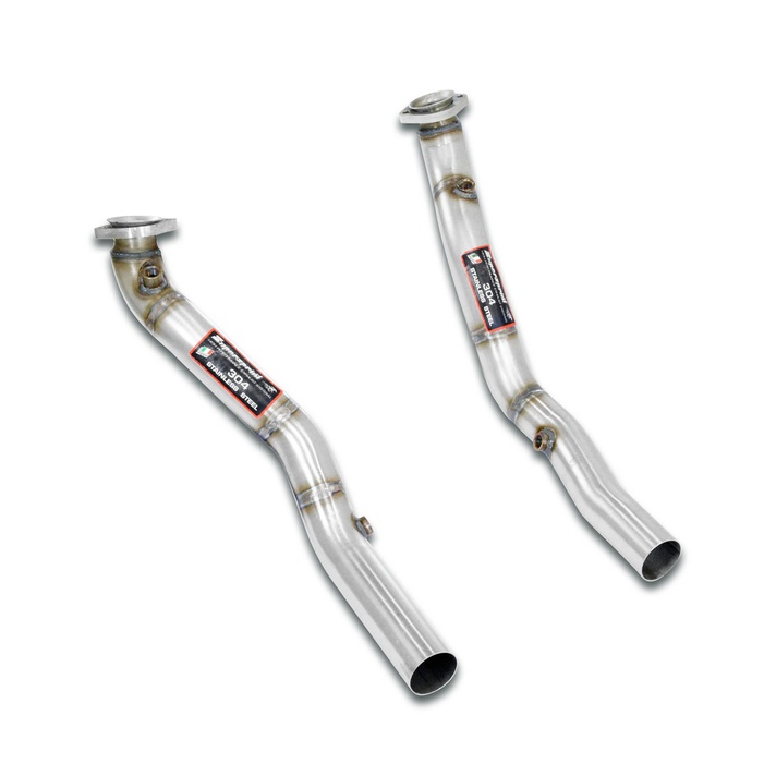 Mercedes s210 e 280 v6 s w 97 03 exhaust system supersprint kit 14491