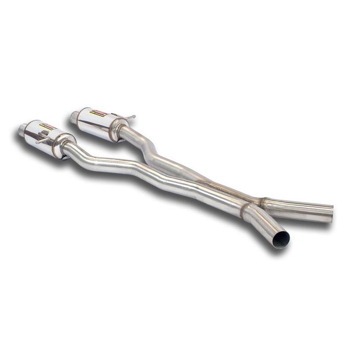 Mercedes t251 r 500 4 matic v8 m273 engine 388 hp 07 13 exhaust system supersprint kit 15327
