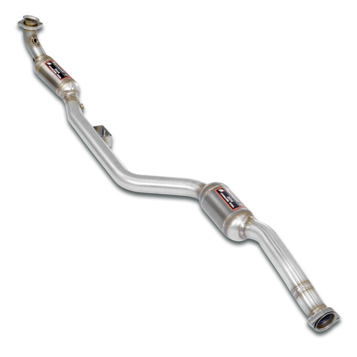 Mercedes w211 e 500 v8 4 matic m113 5 0l 306 hp sedan s w 02 05 exhaust system supersprint kit 14515