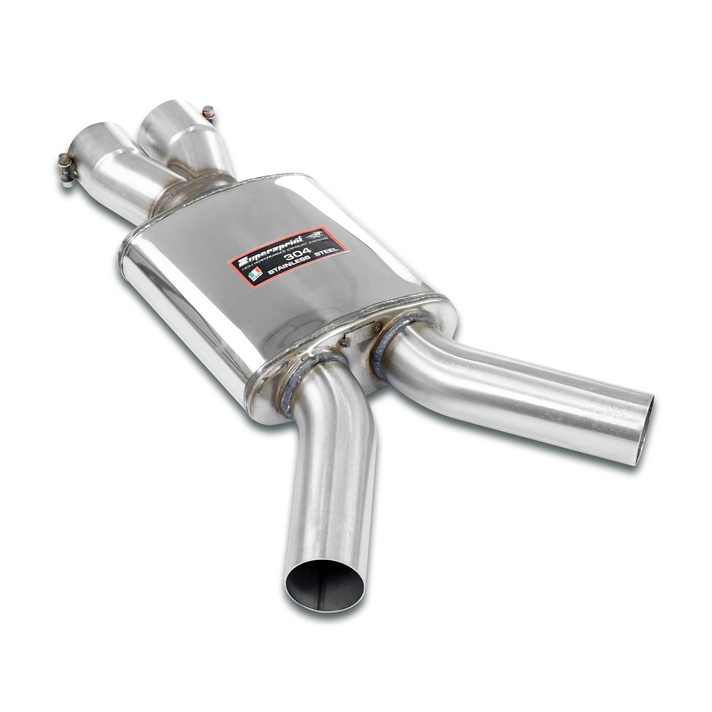 Mercedes w211 e 55 amg v8 kompressor m113 5 5l 476 hp 02 06 exhaust system supersprint kit 16396
