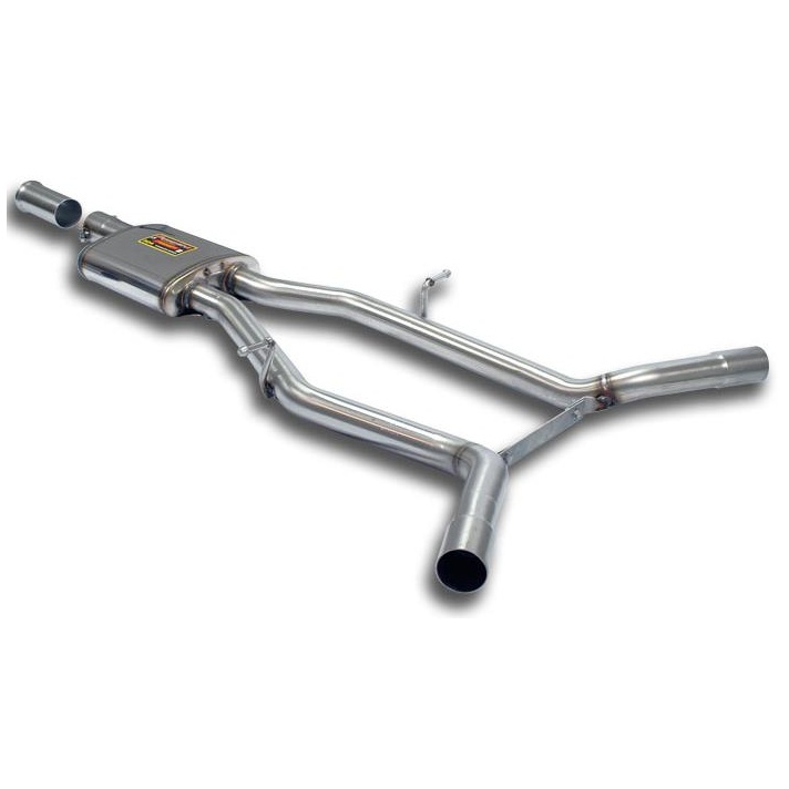 Mercedes w212 e 200 cgi sedan s w 183 hp facelift 2014 exhaust system supersprint kit 14592