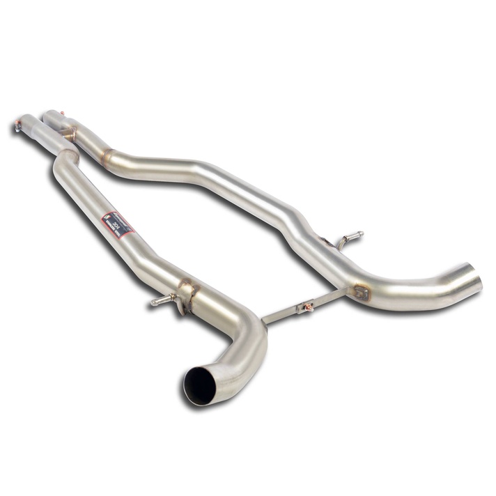 Mercedes w220 s 320 cdi 00 02 exhaust system supersprint 04710