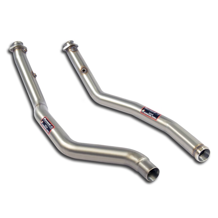 Mercedes x166 gls 63 amg 5 5i bi turbo v8 585 hp 15 19 exhaust system supersprint kit 16747