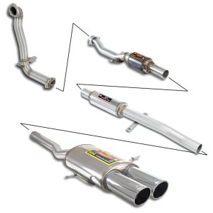 MINI Cooper S 1.6i Turbo "JCW - World Championship 50" (211 Hp) (Ø65mm system)  Supersprint Exhaust System