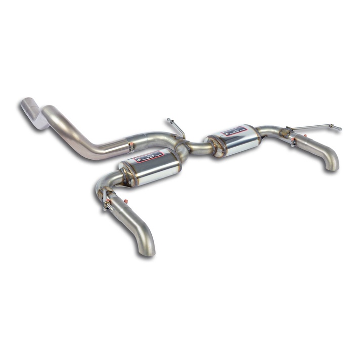 Peugeot 308 1 2i t pure tech 130 hp models with gpf 2019 exhaust system supersprint kit 17171